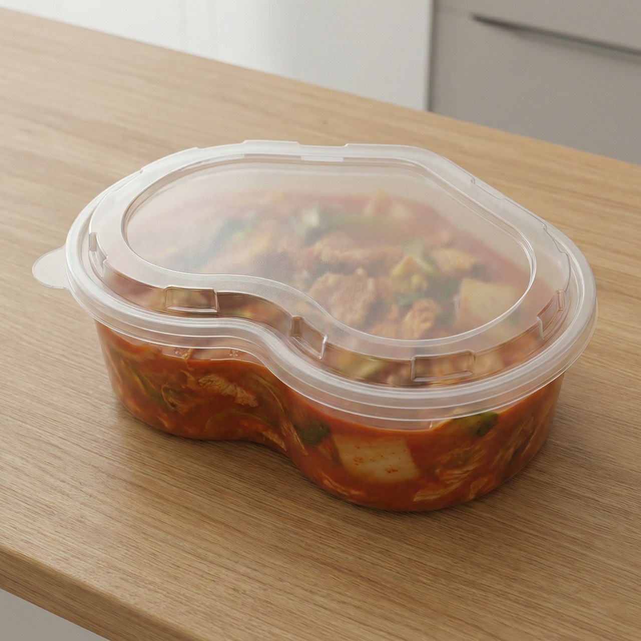 鴻振企業-客製化PP塑膠餐盒私版模具開發案例