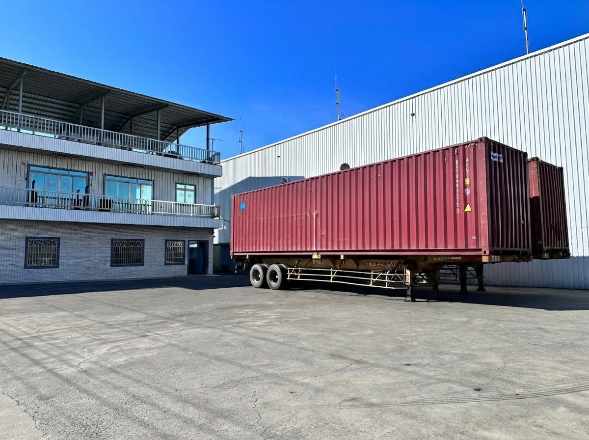 鴻振企業彰化總廠外觀實景 - 專業塑膠容器生產基地與集貨物流中心